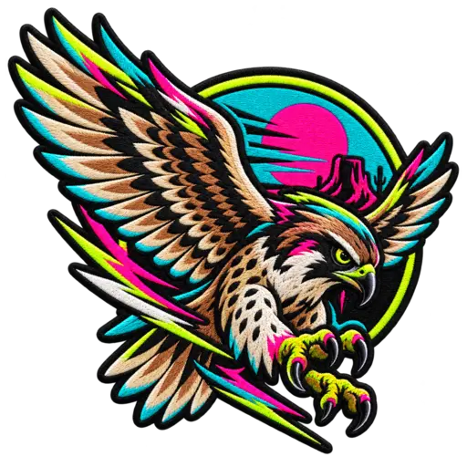 Desert Falcon badge